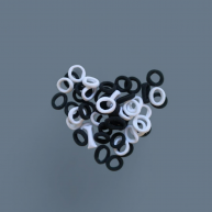 Elastice 50 buc diametru (1,5cm)