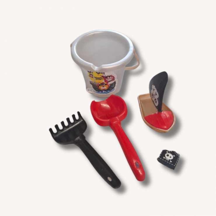 Jucarie: Set pentru nisip Black Pearl 4 piese
