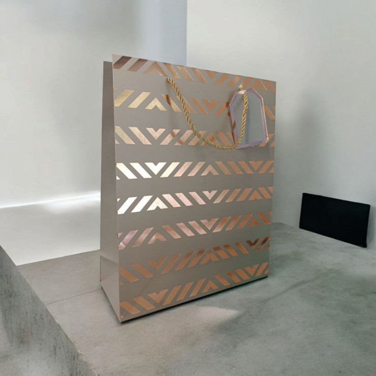 Sacosa pentru cadou de hirtie 26x32x10 сm