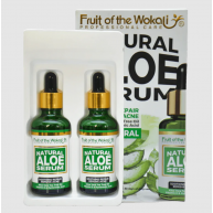 Ser pentru fata cu aloe vera Wokali 2x50 ml