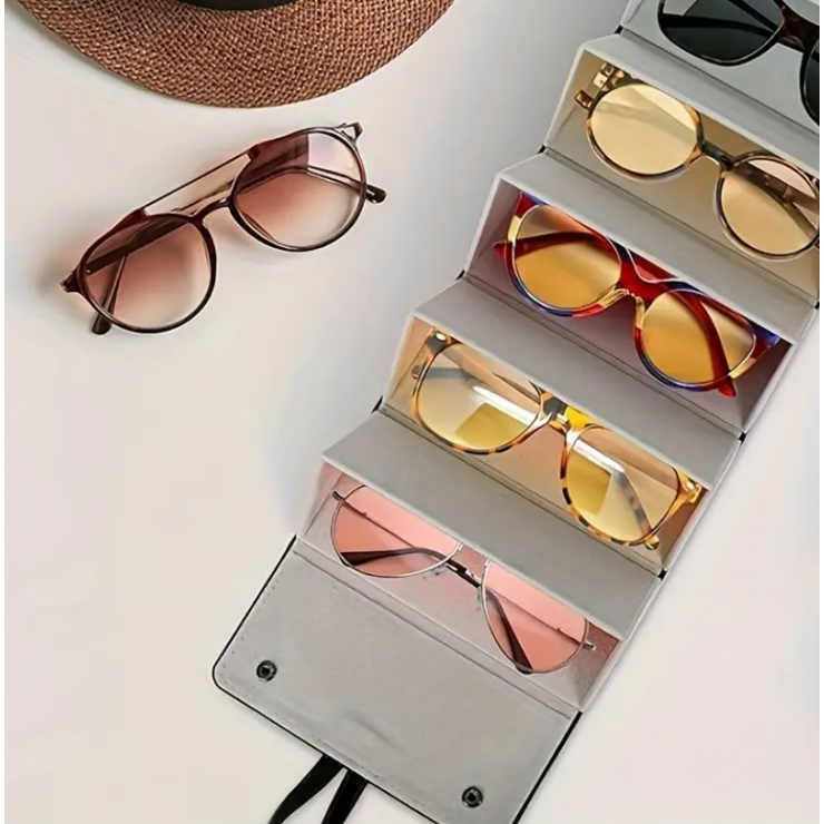 Organizator pentru 5 perechi de ochelari 46x17 cm — fotografia 4