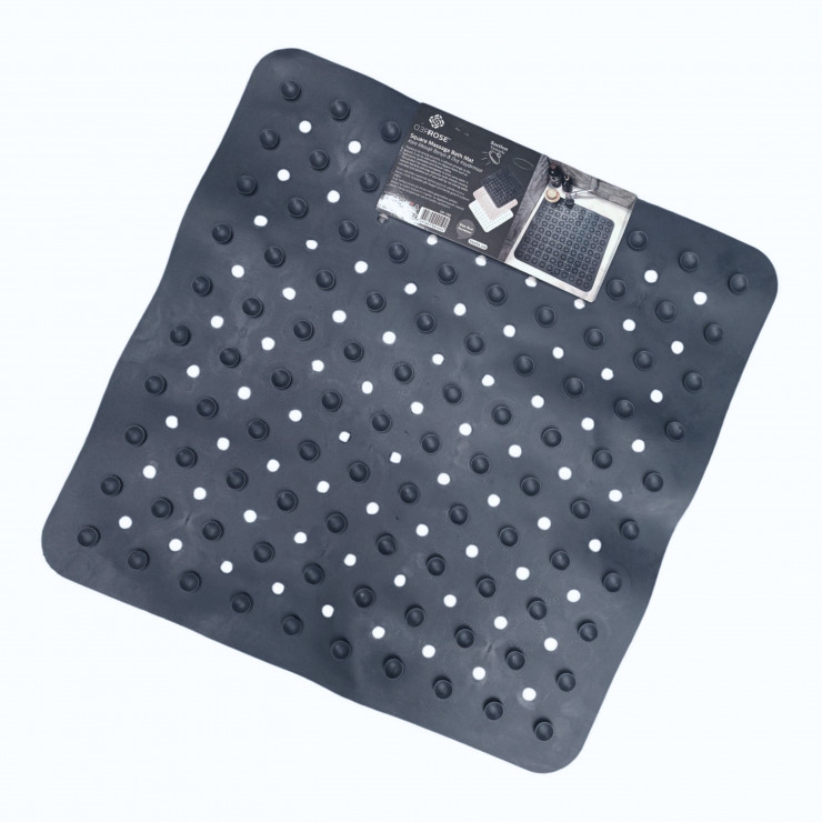 Covoraș baie cu ventuze 54x54 cm Massage RedRose — fotografia 3