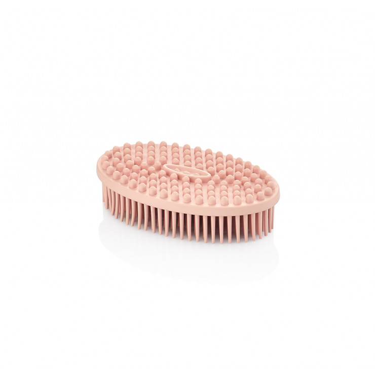 Perie de corp pentru baie silicon RedRose — fotografia 3