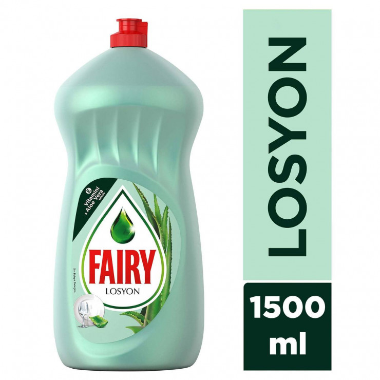 Detergent de vase FAIRY Vit E & Aloe Vera 1500 ml
