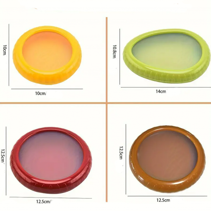Caserole cu silicon Fresh Stretch 4 piese — fotografia 5
