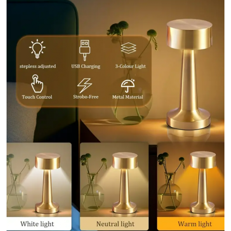 Lampa de masa LED Round — fotografia 4