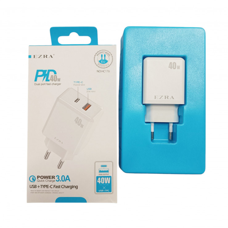 Adapter Fast Charger 40W HC176 Ezra