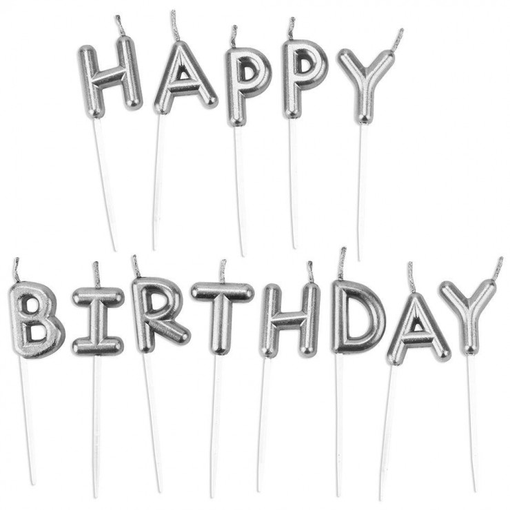 Set lumanari Happy Birthday