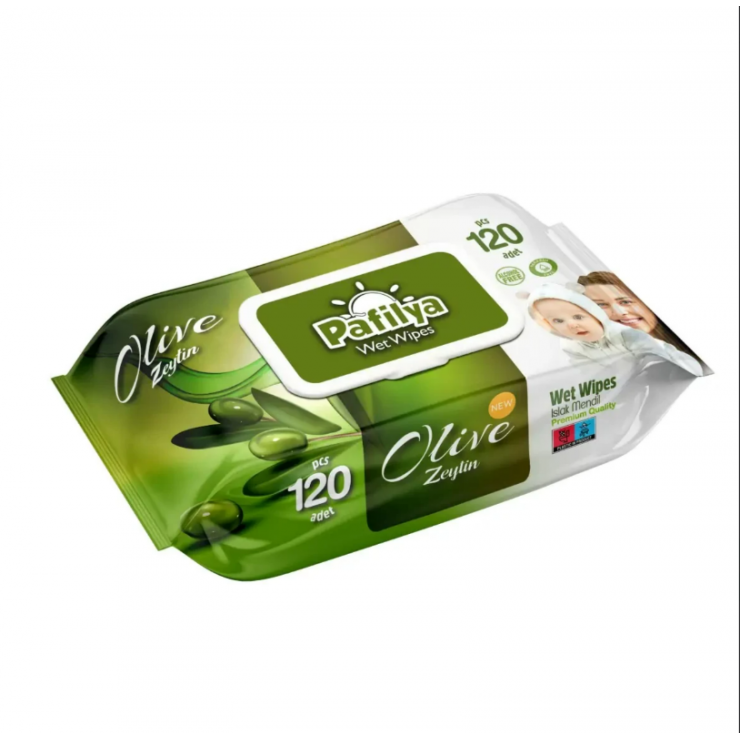 Servetele umede Pafilya Olive 120 buc