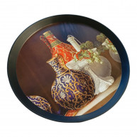 Tava de servit rotunda Decobella (HMN428)