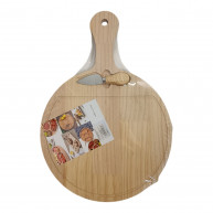 Tabla pentru cascaval, cutite in set, 42,5x29,5cm