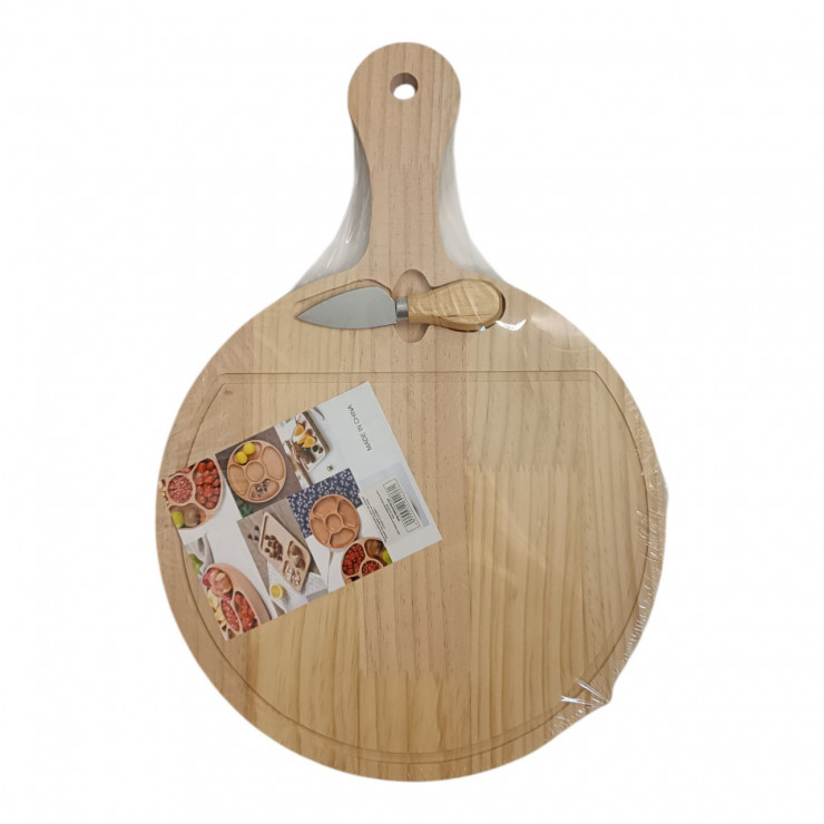 Tabla pentru cascaval, cutite in set, 42,5x29,5cm