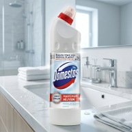 DOMESTOS Snow White, 750 ml - solutie de curatare si dezinfectare