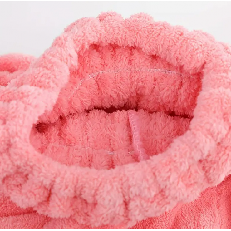 Prosop turban pentru uscarea părului — fotografia 3