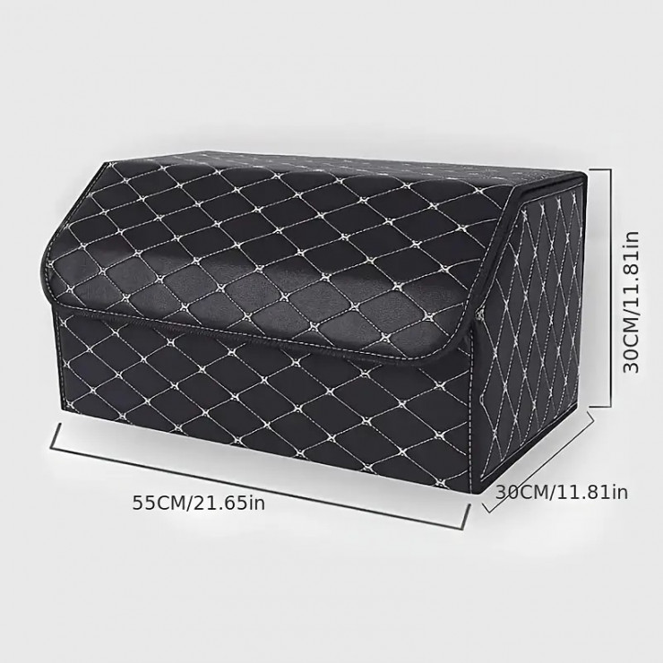 Organizator pliabil pentru mașini din piele eco 55x30x30 см