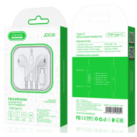Casti JD038 Type-C White