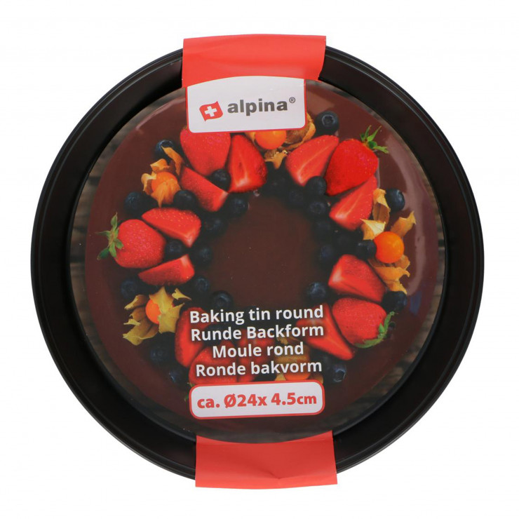 Forma pentru copt d24х 4,5cm Alpina
