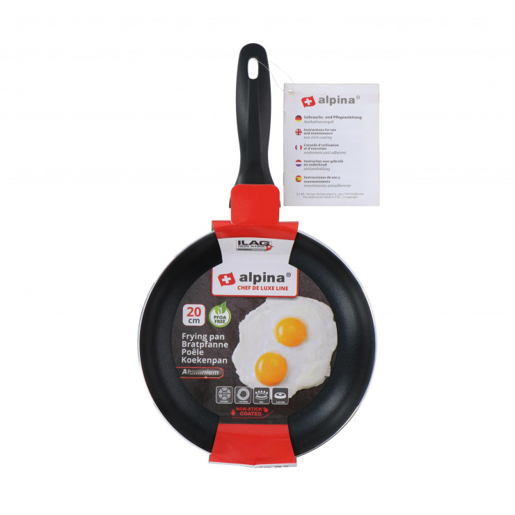 Tigaie cu acoperire antiaderenta 20cm Alpina