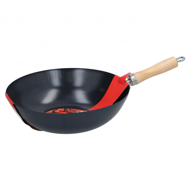 Tigaie WOK d30 x 8cm Alpina — fotografia 3