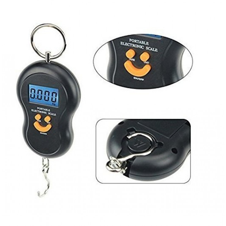 Cantar electronic de mana 50 kg cu iluminare Portable Scale — fotografia 3