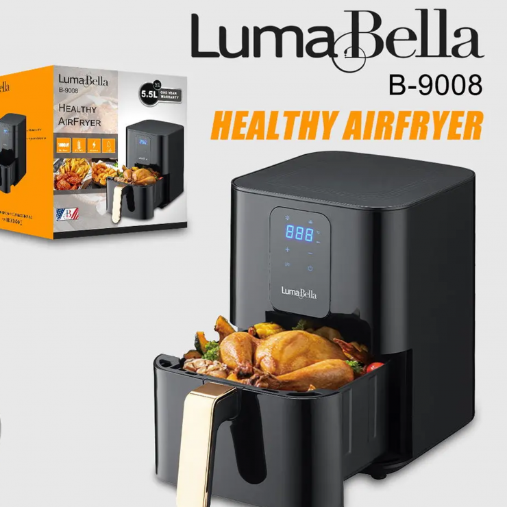 Aerofriteuza 1400W 5.5L B-9008 LumaBella