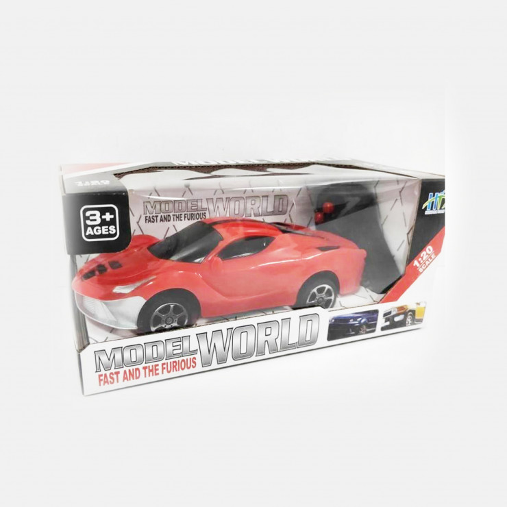 Jucarie-masina Ferrari cu lumina si telecomanda, +3 — fotografia 3