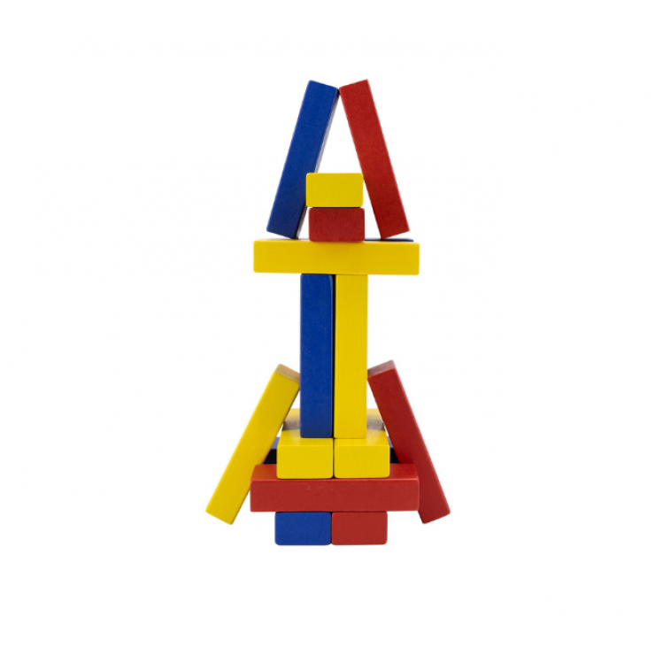 Joc turnul instabil Jenga / joc educativ / lemn / 3+ — fotografia 3