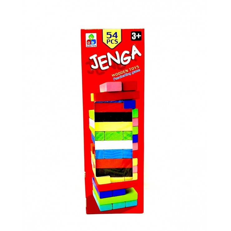 Joc turnul instabil Jenga / joc educativ / lemn / 3+ — fotografia 2