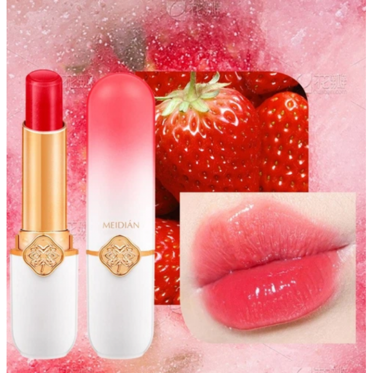 Balsam de buze Meidian Strawberry Kiss / Avocado — fotografia 4