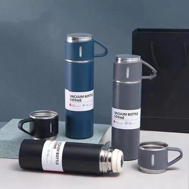 Termos 500ml in set 3 cani — fotografia 4