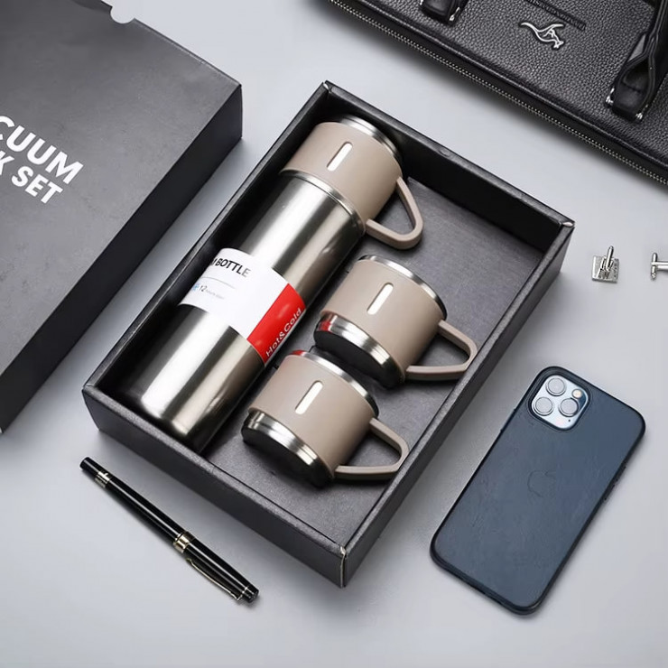 Termos 500ml in set 3 cani — fotografia 5