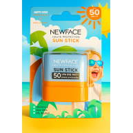 Stick NEWFACE, protecție solară pentru copii SPF 50PA+++ 10g, NF-1010-2