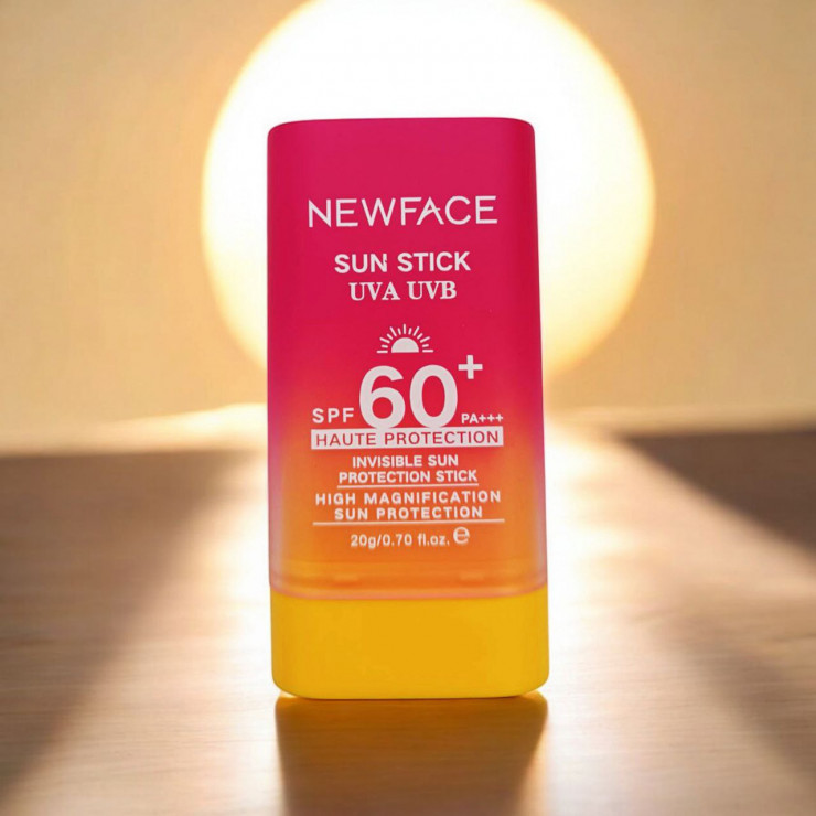 Stick protecție solară New Face SPF 60 UVA/UVB, PA+++, 20gr — fotografia 2