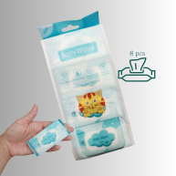 Servetele umede Muzilin, set 8 bucati