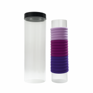 Elastice pentru păr 4,5 cm, 20 bucăți, colorate
