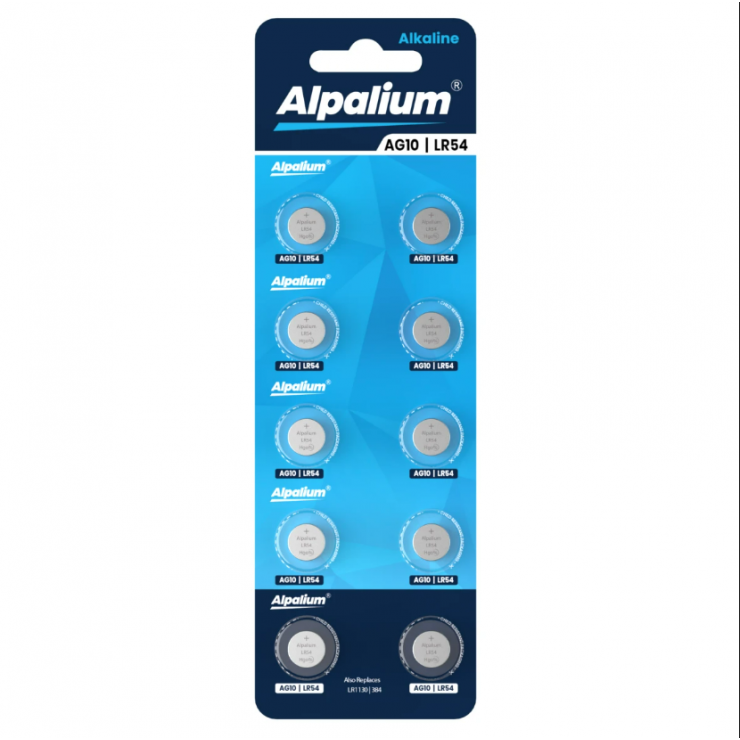 Baterie Alpalium LR54 / AG10, alcaline, 1 buc