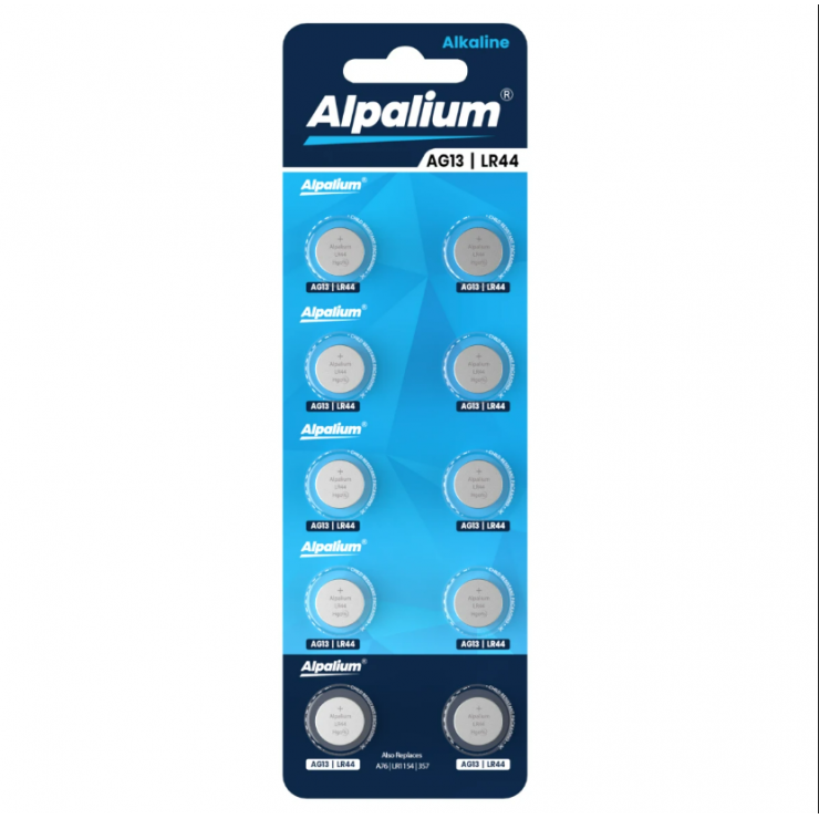 Baterie Alpalium LR44 / AG13, alcaline, 1 buc