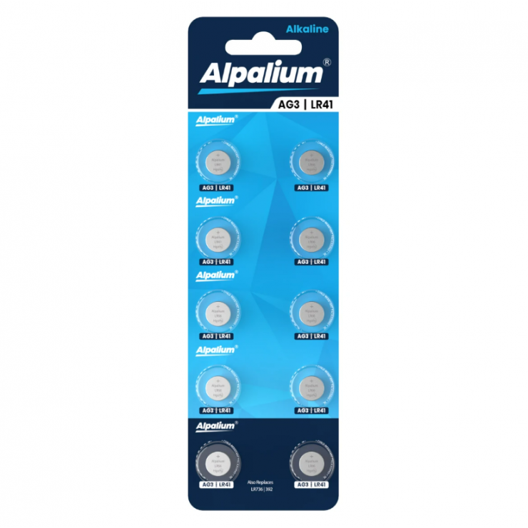 Baterie Alpalium LR41 / AG3, alcaline, 1 buc