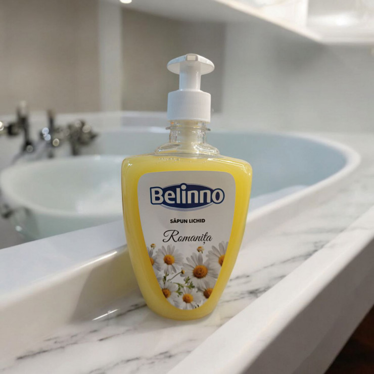 Sapun lichid Belinno, romanita, 500 ml