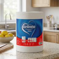 Prosop de hirtie Belinno Mega, 1 rola х 530 gr