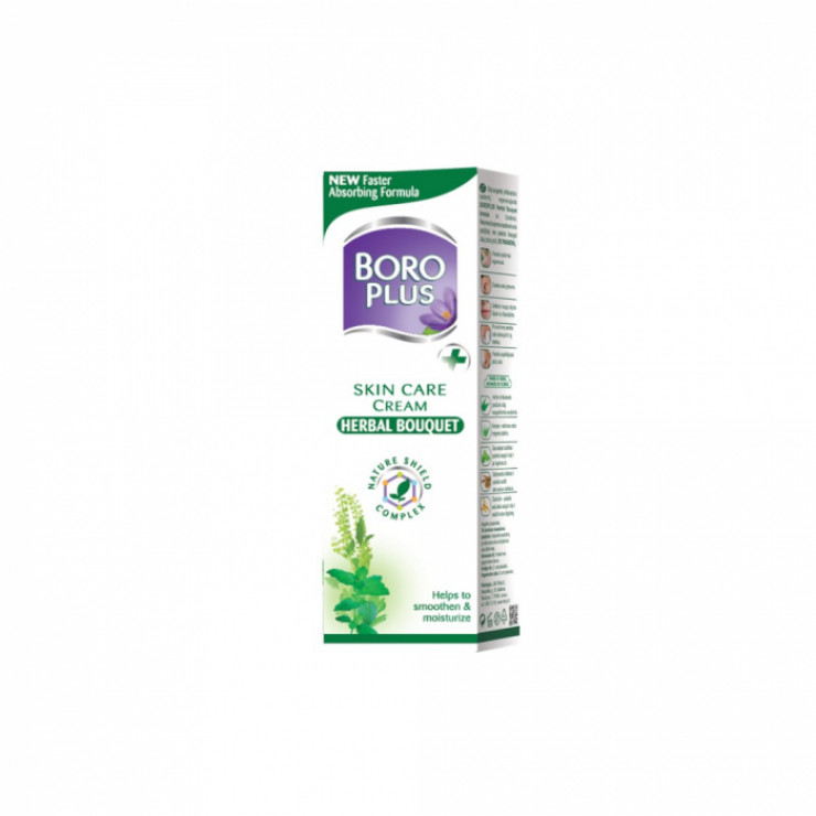 Crema Boro Plus, pentru fata si corpi, Herbal Bouquet - aroma de ierburi, 25 ml
