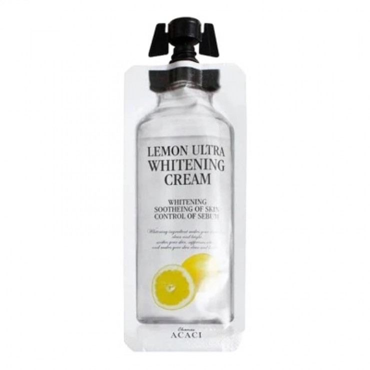 Crema pentru fata Chamos, Lemon, inalbire, 12 ml