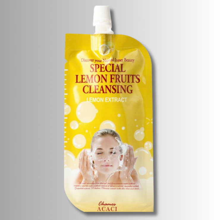 Spuma de curățare pentru fata Special Lemon Fruits Cleansing Chamos, 20ml