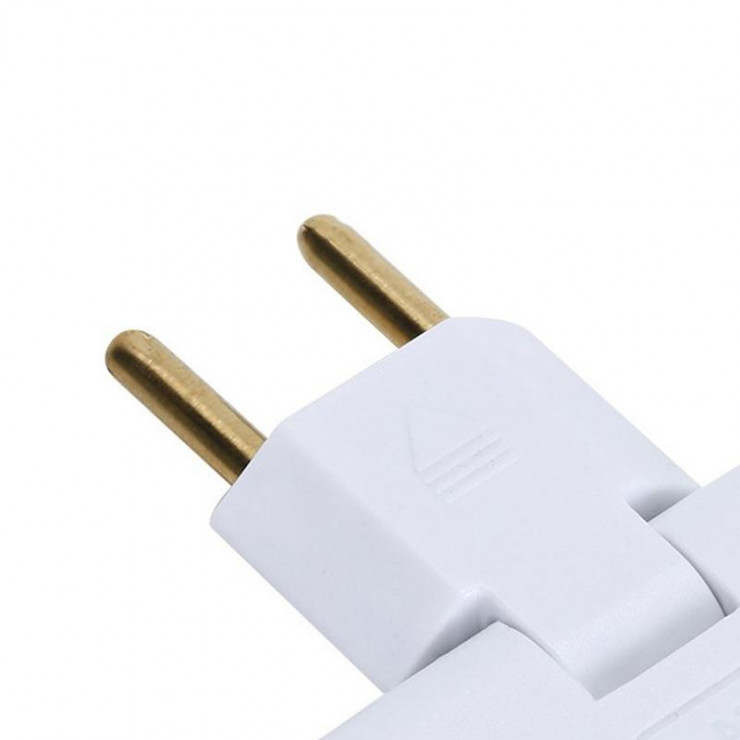 Adapter pentru priza pliabil, triplu, 10A — fotografia 5
