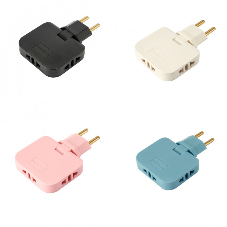 Adapter pentru priza pliabil, triplu, 10A — fotografia 3
