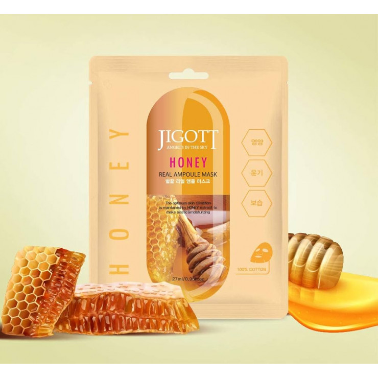 Masca pentru fata cu miere de albini Jigott 27ml