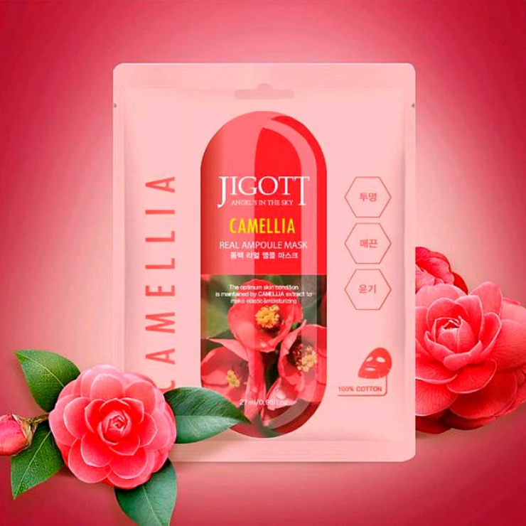 Masca pentru fata Jigott cu extract de camelia, 27ml