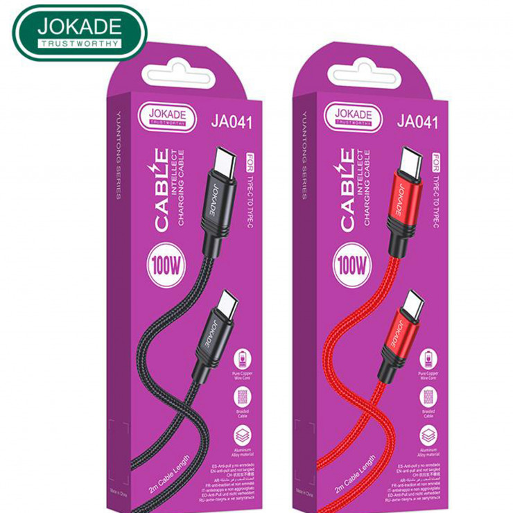 Cablu Jokade Type-C to Type-C JA041CC 2m