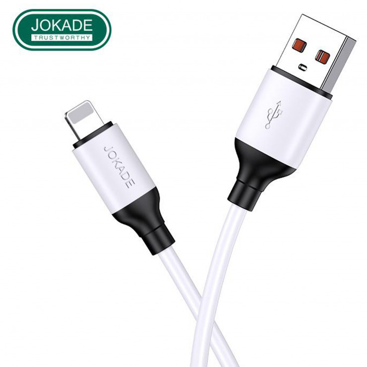 Cablu din silicon Lightning JA020-L 1m — fotografia 6