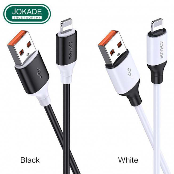 Cablu din silicon Lightning JA020-L 1m — fotografia 3